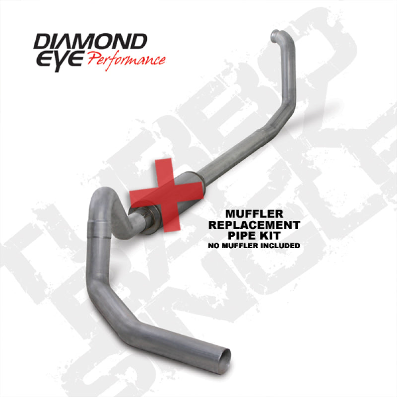 Diamond Eye Performance DEP Turbo Back Exhaust Kit AL Exhaust, Mufflers & Tips Turbo Back main image