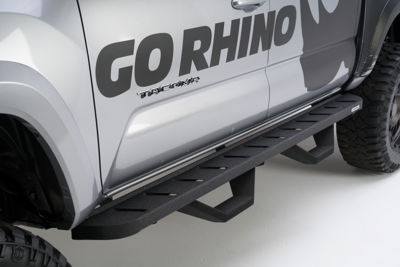 Go Rhino 07-20 Toyota Tundra RB10 Complete Kit w/RB10 + Brkts + 2 RB10 Drop Steps 6344168720PC