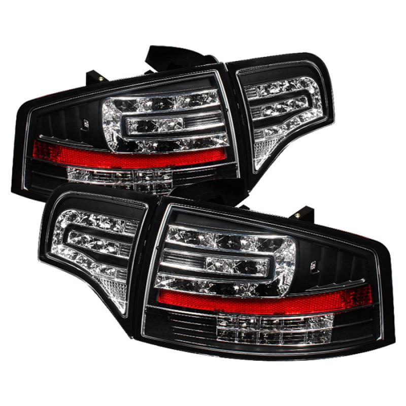 Spyder Audi A4 4Dr 06-08 LED Tail Lights Black ALT-YD-AA406-G2-LED-BK 5029287 Main Image