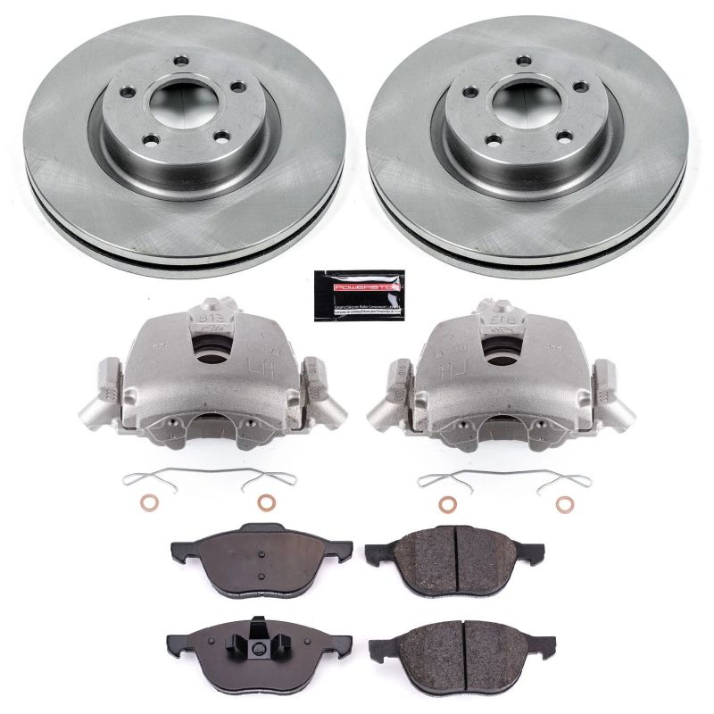 PowerStop PSB Autospecialty Kit w/Cals Brakes, Rotors & Pads Brake Kits - OE main image