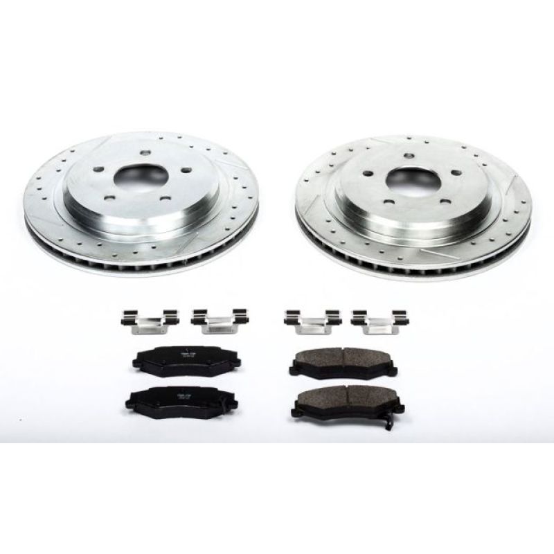 PowerStop PSB Z23 Evolution Kit Brakes, Rotors & Pads Brake Kits - Performance D&S main image