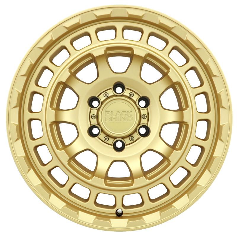 Black Rhino Chamber 17x8.5 5x127 ET-18 CB 71.6 Matte Gold Wheel 1785CBR-85127L71 Main Image