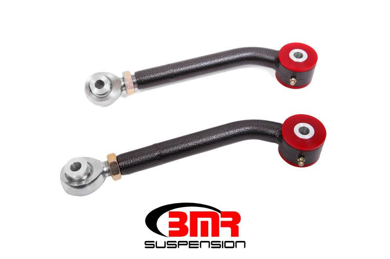 BMR 08-17 Challenger Upper Trailing Arms w/ Single Adj. Poly/Rod Ends - Black Hammertone UTA111H Main Image