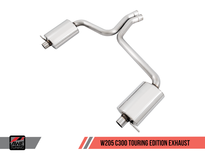 AWE Tuning Mercedes-Benz W205 C300 Touring Edition Exhaust 3015-31014 Main Image