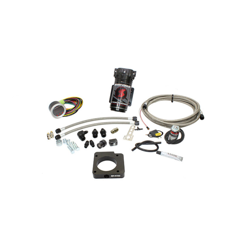 Snow Performance 05-14 STI Stg 2 Boost Cooler Water Inj. Kit (SS Braided Line/4AN Fittings) w/o Tank SNO-2110-BRD-T