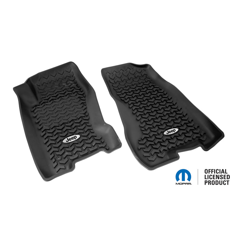 Rugged Ridge RUG Floor Liners - Black Floor Mats Floor Mats - Rubber main image