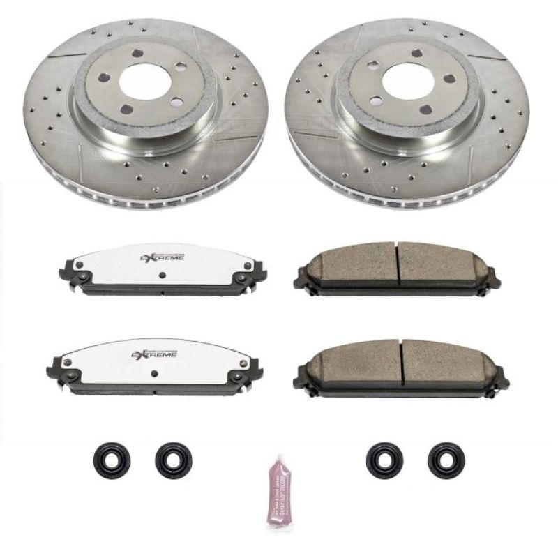 PowerStop PSB Z26 Street Warrior Kit Brakes, Rotors & Pads Brake Kits - Performance D&S main image