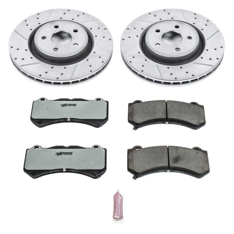 PowerStop PSB Z26 Street Warrior Kit Brakes, Rotors & Pads Brake Kits - Performance D&S main image