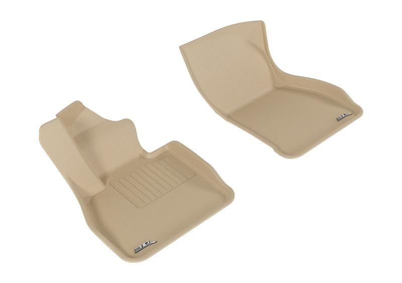 3D MAXpider 2016-2019 Mini Clubman Kagu 1st Row Floormat - Tan L1MN01311502 Main Image