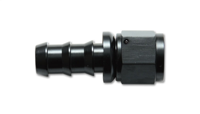 Vibrant Straight Push-On Hose End Fitting -8AN - Aluminum