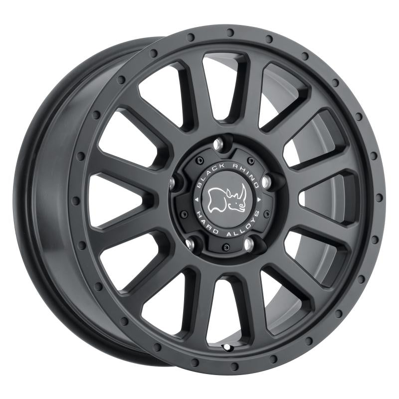 Black Rhino Havasu 17x7.5 5x130 ET45 CB 84.1 Matte Black Wheel 1775HAV455130B84 Main Image