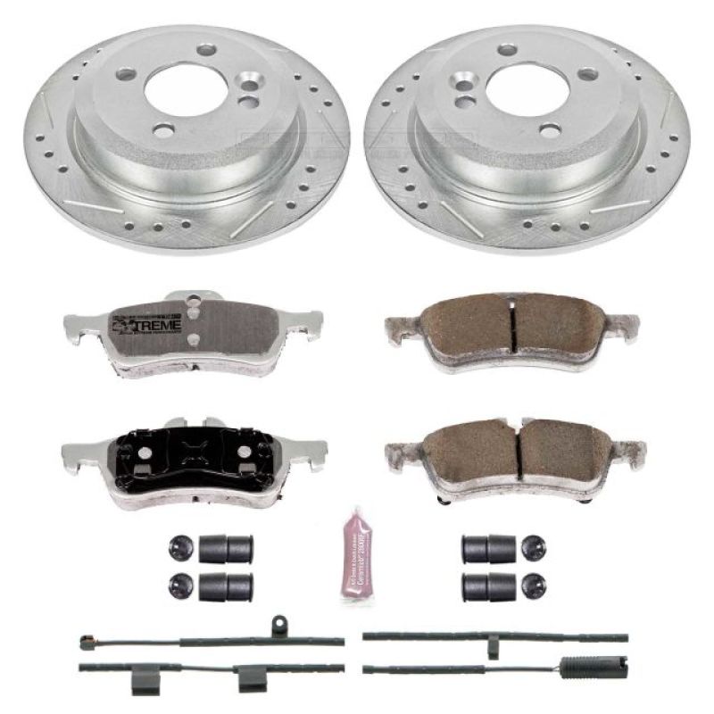 PowerStop PSB Z26 Street Warrior Kit Brakes, Rotors & Pads Brake Kits - Performance D&S main image