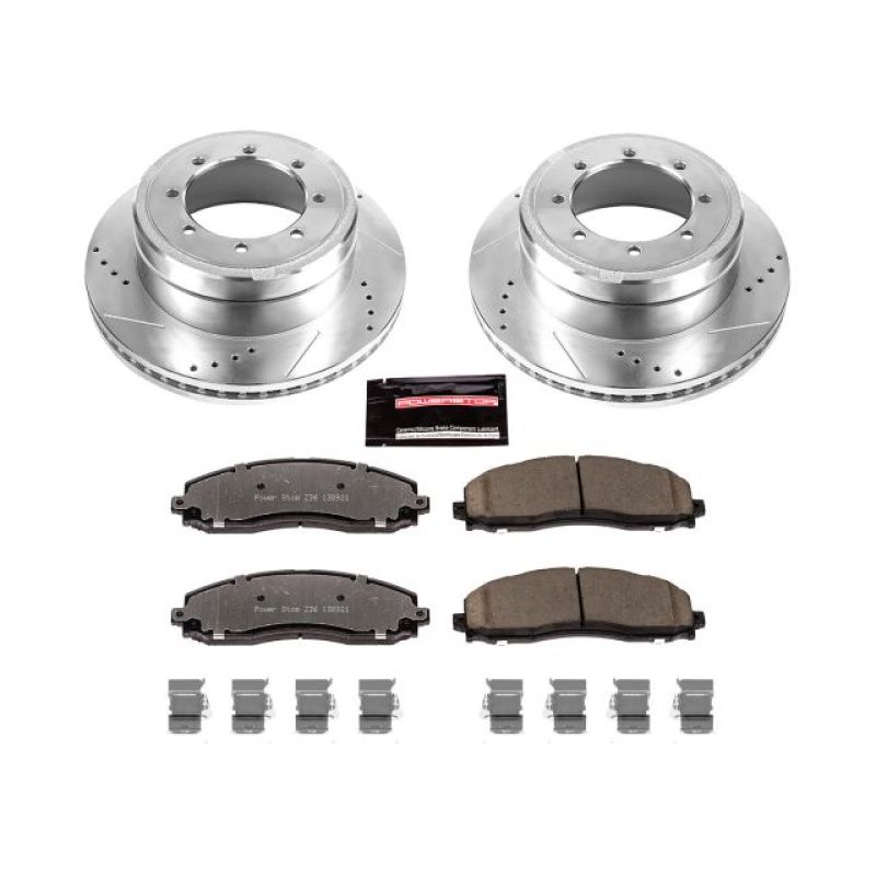 PowerStop PSB Z36 Truck & Tow Kit Brakes, Rotors & Pads Brake Kits - Performance D&S main image