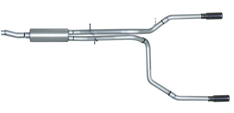 Gibson 98-00 Ford F-150 Base 4.6L 2.5in Cat-Back Dual Split Exhaust - Stainless 69504 Main Image