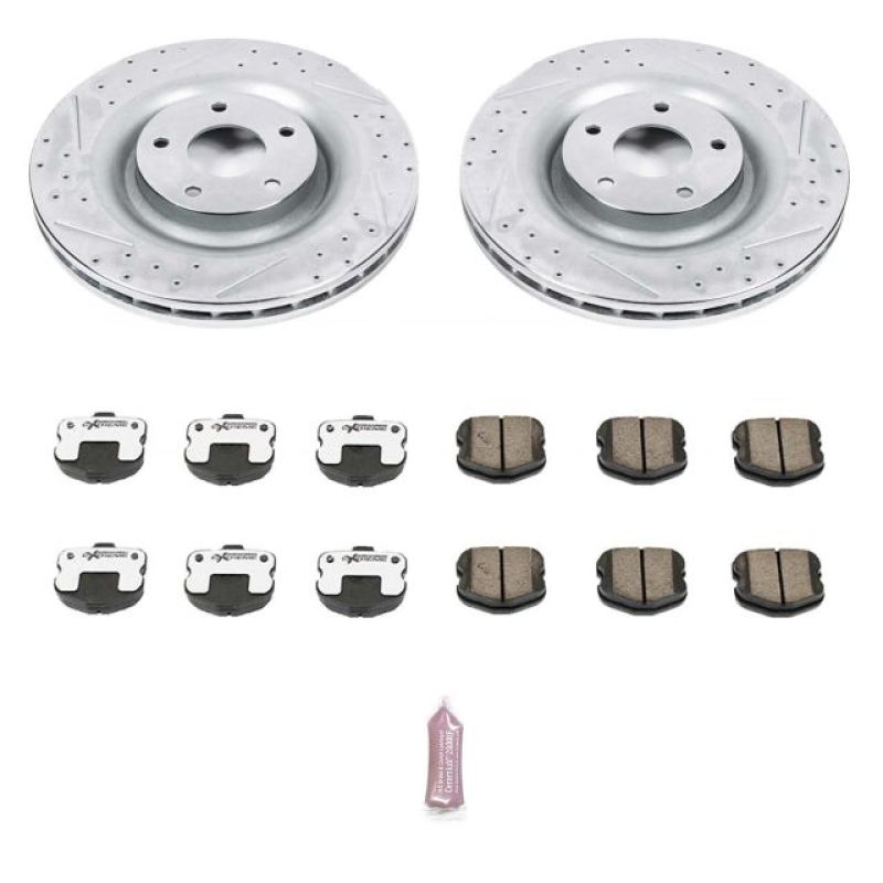 PowerStop PSB Z26 Street Warrior Kit Brakes, Rotors & Pads Brake Kits - Performance D&S main image