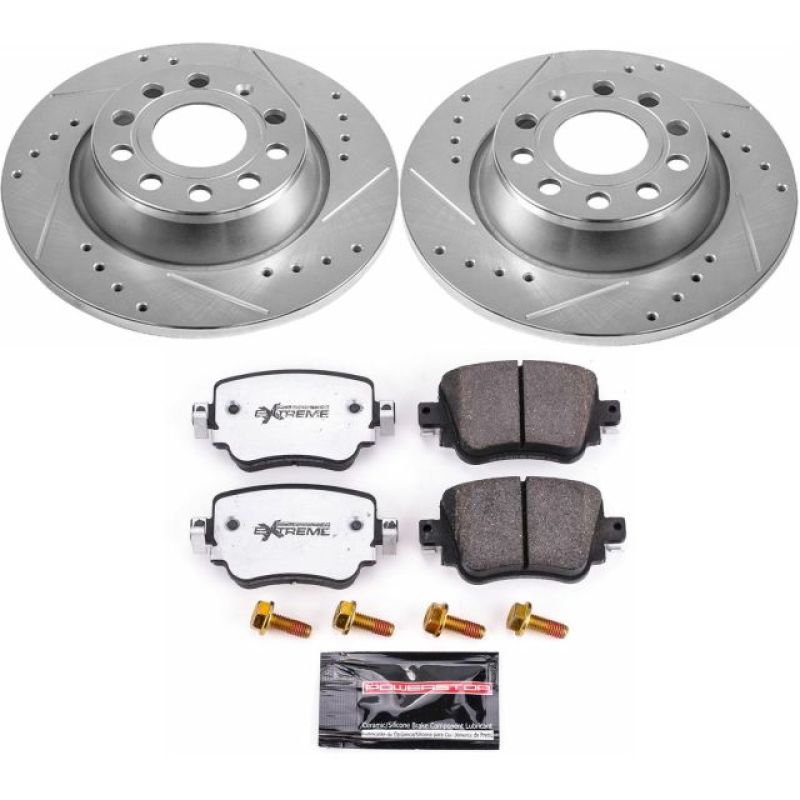 PowerStop PSB Z26 Street Warrior Kit Brakes, Rotors & Pads Brake Kits - Performance D&S main image