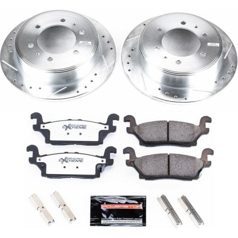 PowerStop PSB Z36 Truck & Tow Kit Brakes, Rotors & Pads Brake Kits - Performance D&S main image