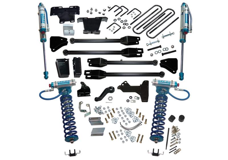 Superlift 11-16 Ford F-250 SuperDuty 4WD 6in Lift Kit w/ 4-Link Conv / King Coilovers & Rear Shocks K237KG Main Image