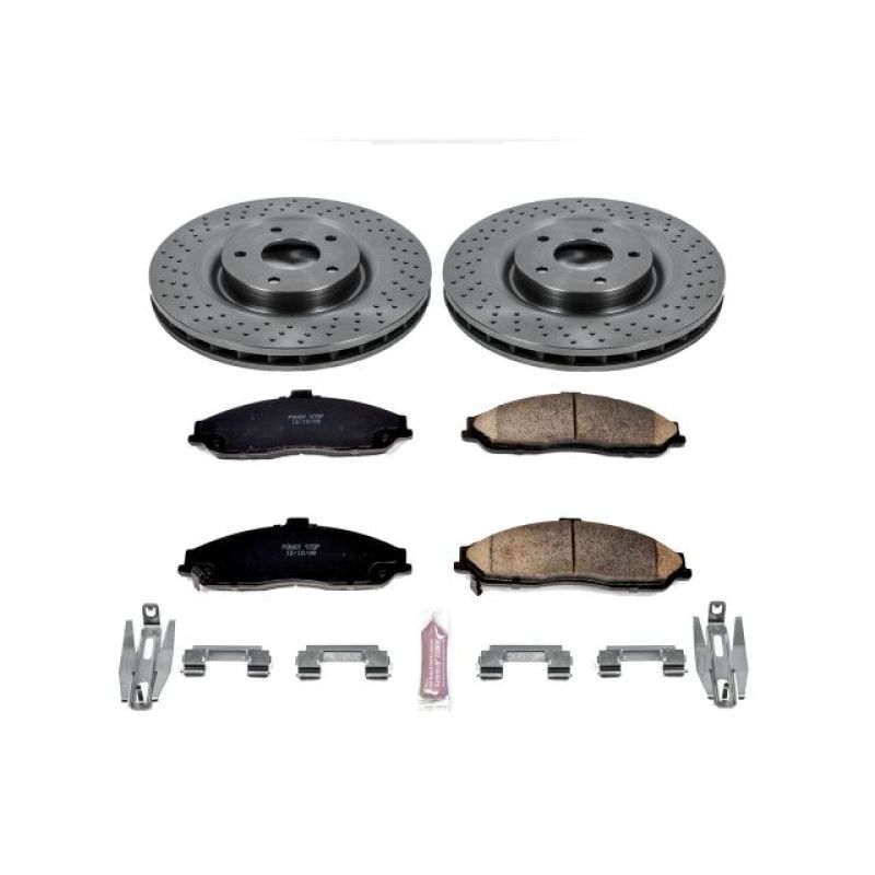 PowerStop PSB Autospecialty Kit Brakes, Rotors & Pads Brake Kits - OE main image