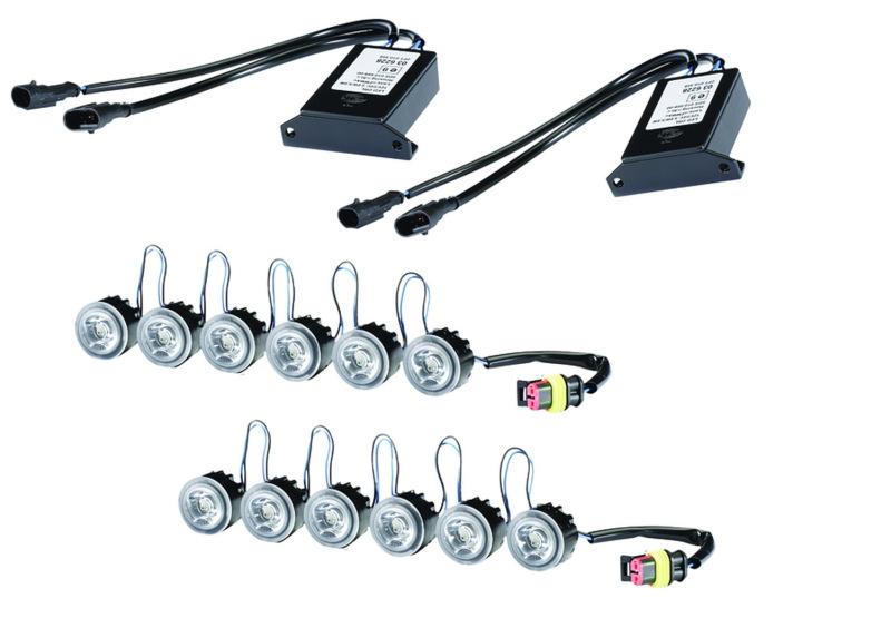 Hella LEDayFLex Daytime Running Lights (6 Lamp Kit) 010458831 Main Image