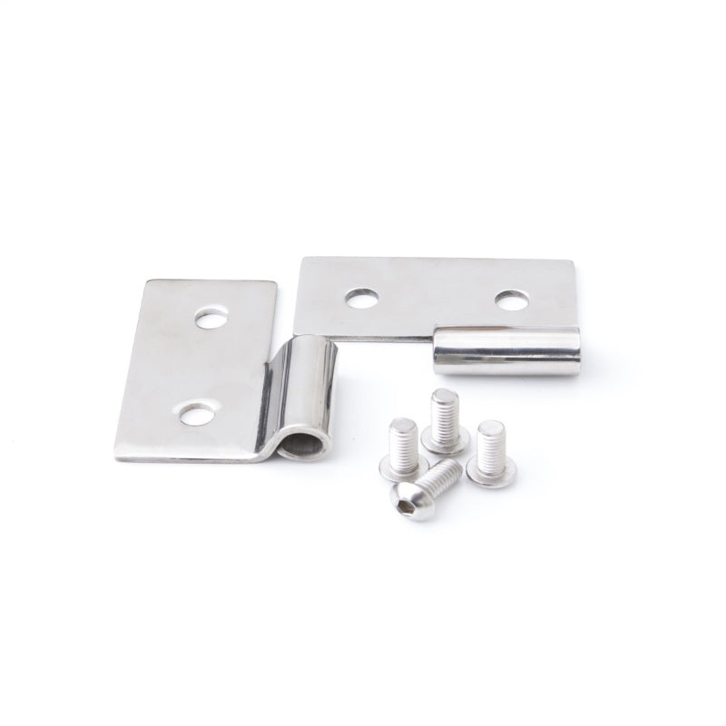 Rampage 1976-1983 Jeep CJ5 Lower Door Hinges - Stainless 7407