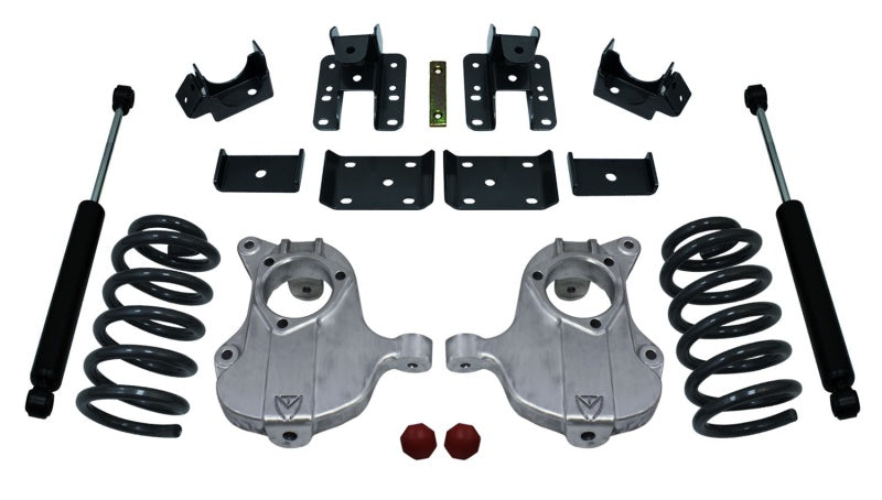 MaxTrac 16-18 GM C1500 2WD Extended/Crew Cab w/Stamped Steel Susp. 4in/6in MaxPro Lowering Kit KA331546-8