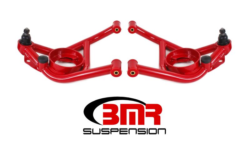 BMR 70-81 2nd Gen F-Body Non-Adj. Lower A-Arms (Polyurethane) - Red AA014R Main Image