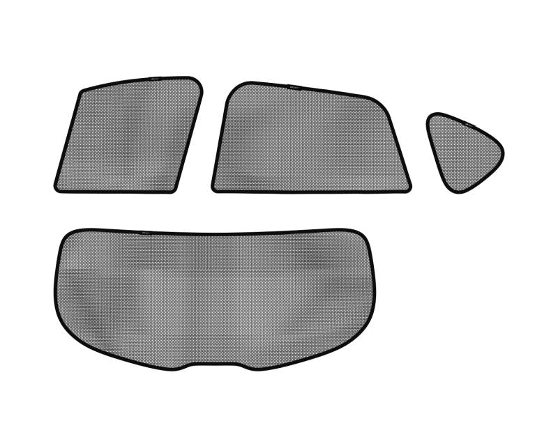 3D MAXpider 2013-2016 Mazda CX-5 Black Sun Shades - Complete Set S1MZ0380 Main Image