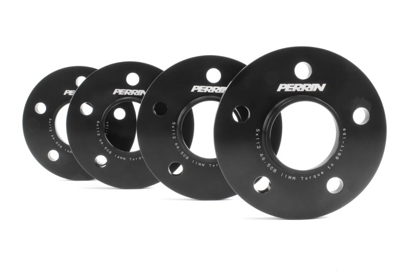 Perrin 2020 Toyota Supra Wheel Spacer Kit (Includes 11mm/14mm With Bolts) PTP-WHL-100BK