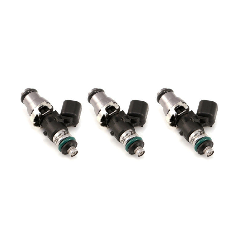 Injector Dynamics 2600-XDS - Ski-Doo E-Tec Snowmobile 09-12 14mm (Grey) Adapter Tops (Set of 3) 2600.48.14.14.3