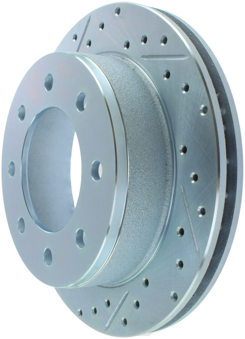 StopTech Select Sport 03-17 Chevrolet Express Sport Slotted & Drilled Right Rear Brake Rotor 227.66043R Main Image