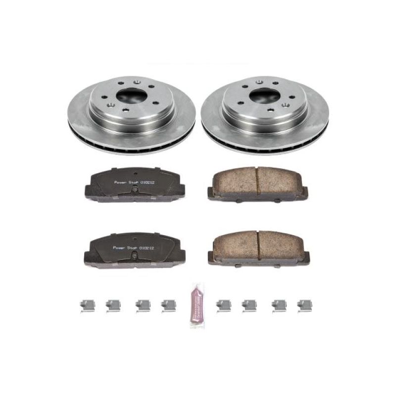 PowerStop PSB Autospecialty Kit Brakes, Rotors & Pads Brake Kits - OE main image