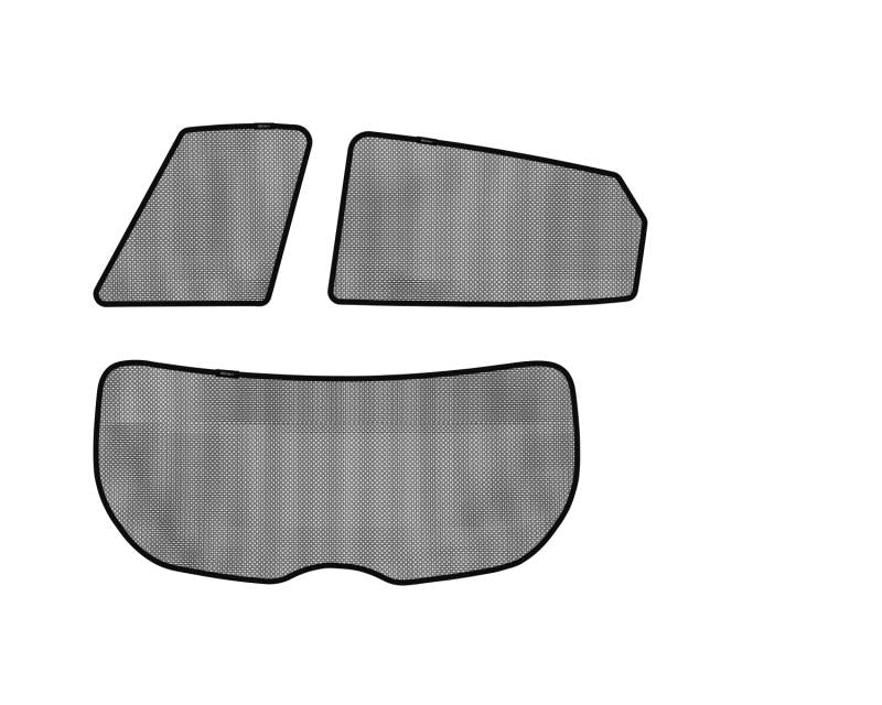 3D MAXpider 2010-2015 Hyundai Tucson Black Sun Shades - Complete Set S1HY0330 Main Image