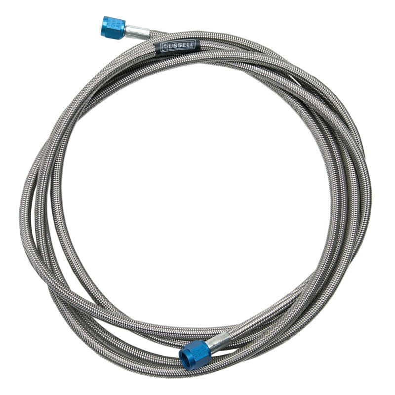 Russell Nitrous Hose #3 AN 18" Blue