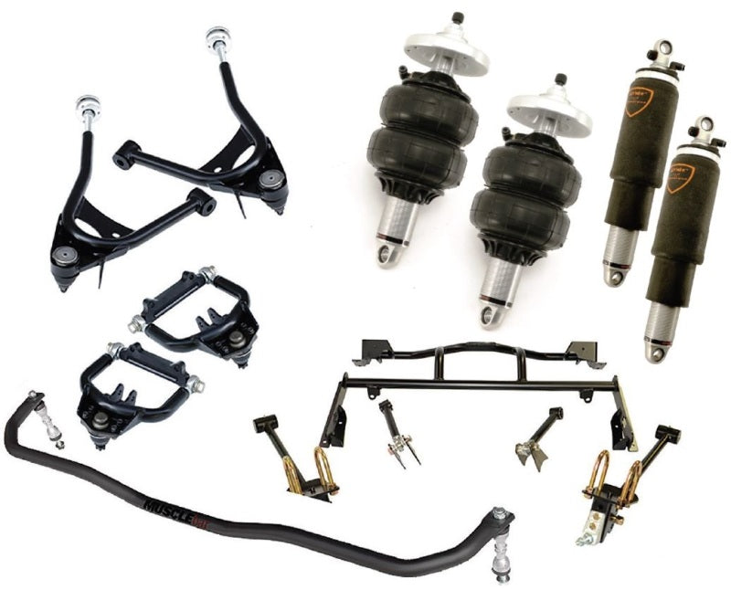 Ridetech 67-70 Ford Mustang Air Suspension System 12100298