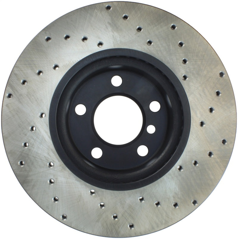 StopTech  Sport Cryo Cross Drilled Brake Rotor; Rear Left