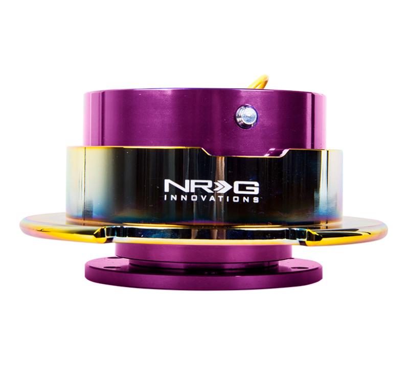 NRG Quick Release Gen 2.5 - Purple Body / Neochrome Ring SRK-250PP/MC Main Image