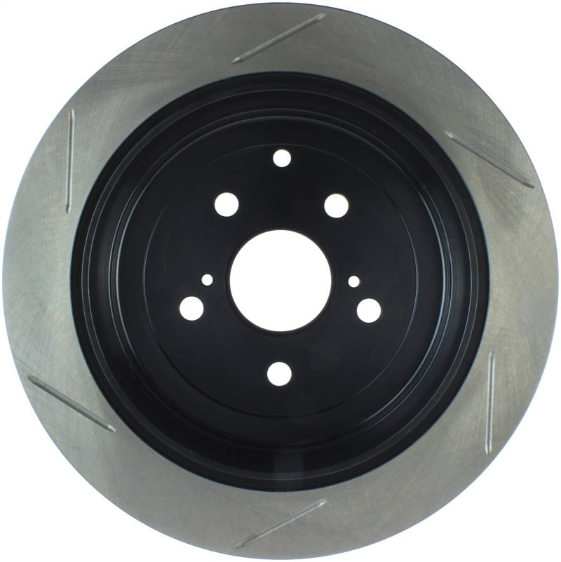 StopTech Sport Slotted Brake Rotor; Rear Left