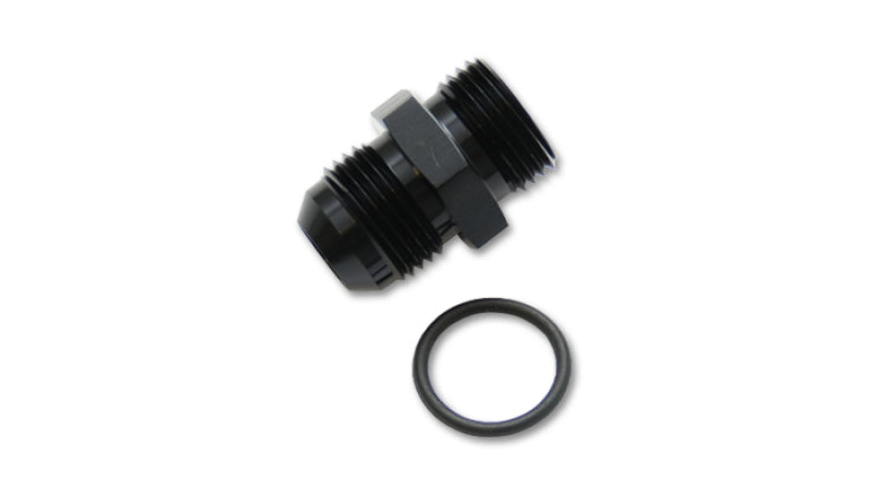 Vibrant Straight Cut Adapter Fitting -6AN Flare to -6AN with O-Ring