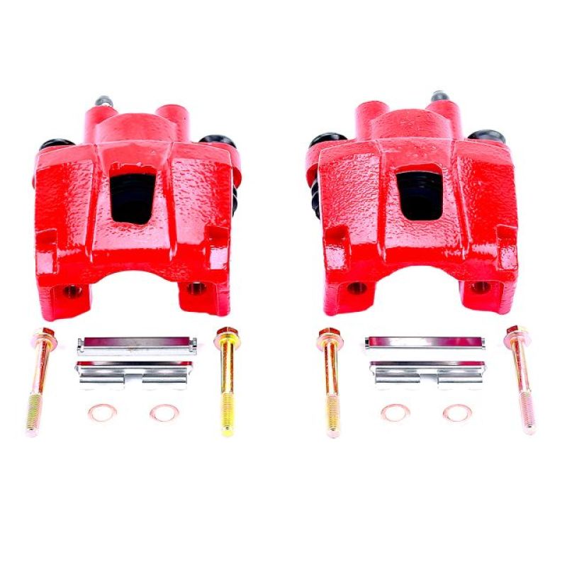 PowerStop PSB Red Calipers Brakes, Rotors & Pads Brake Calipers - Perf main image