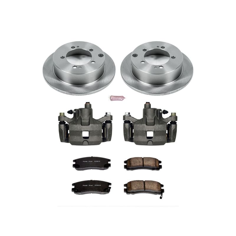 PowerStop PSB Autospecialty Kit w/Cals Brakes, Rotors & Pads Brake Kits - OE main image