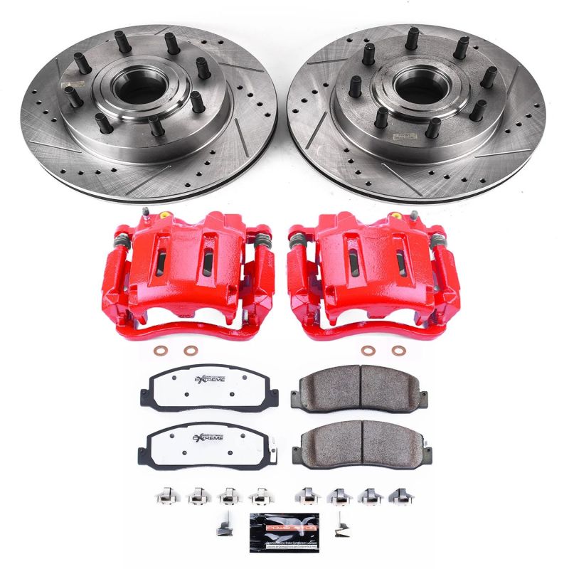 PowerStop PSB Z36 Truck & Tow Kit w/Cals Brakes, Rotors & Pads Brake Kits - Performance D&S main image