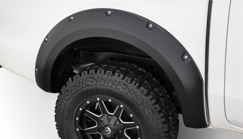 Bushwacker 11-15 Ford Ranger T6 Pocket Style Flares 2pc 60.0/61.0in Bed - Black 20090-02 Main Image