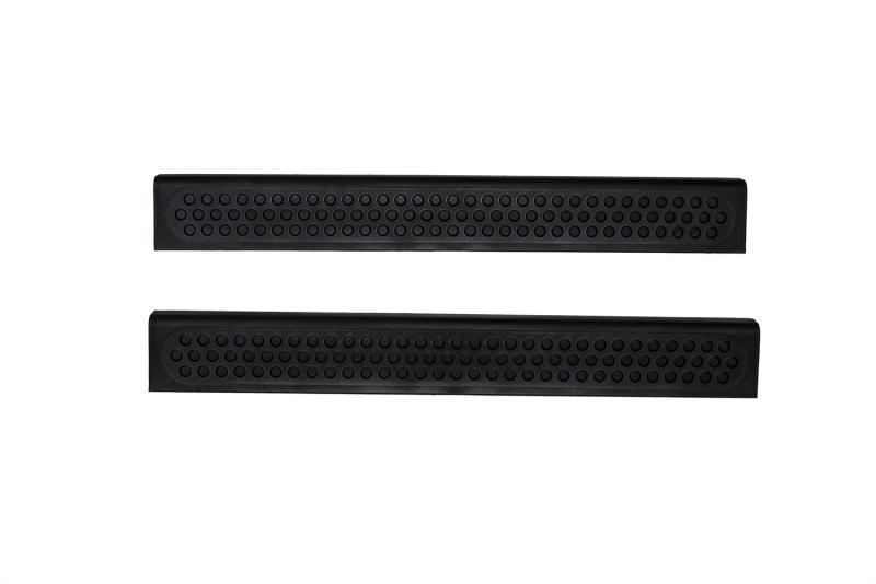 AVS 97-06 Jeep Wrangler Stepshields Door Sills 2pc - Black 88106 Main Image