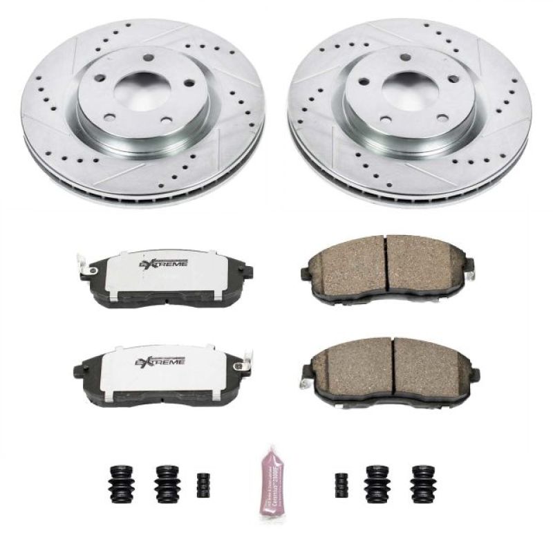 PowerStop PSB Z26 Street Warrior Kit Brakes, Rotors & Pads Brake Kits - Performance D&S main image