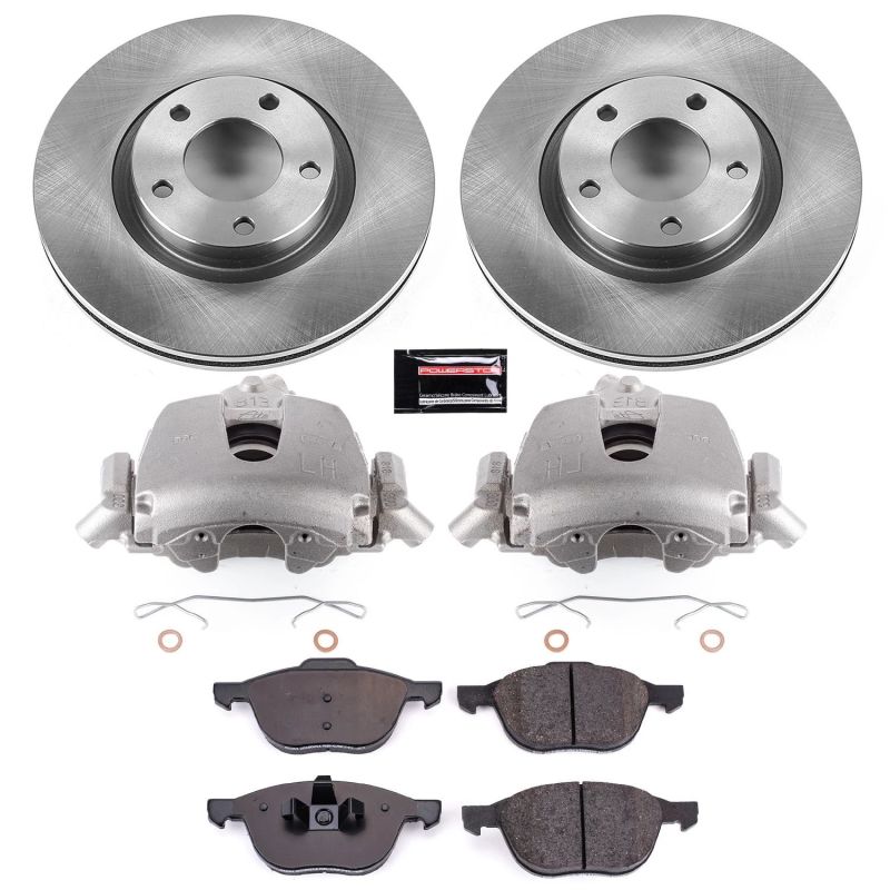 PowerStop PSB Autospecialty Kit w/Cals Brakes, Rotors & Pads Brake Kits - OE main image