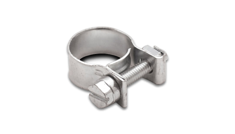 Vibrant Inj Style Mini Hose Clamps 13-15mm Clamping Range Pack of 10 Zinc Plat