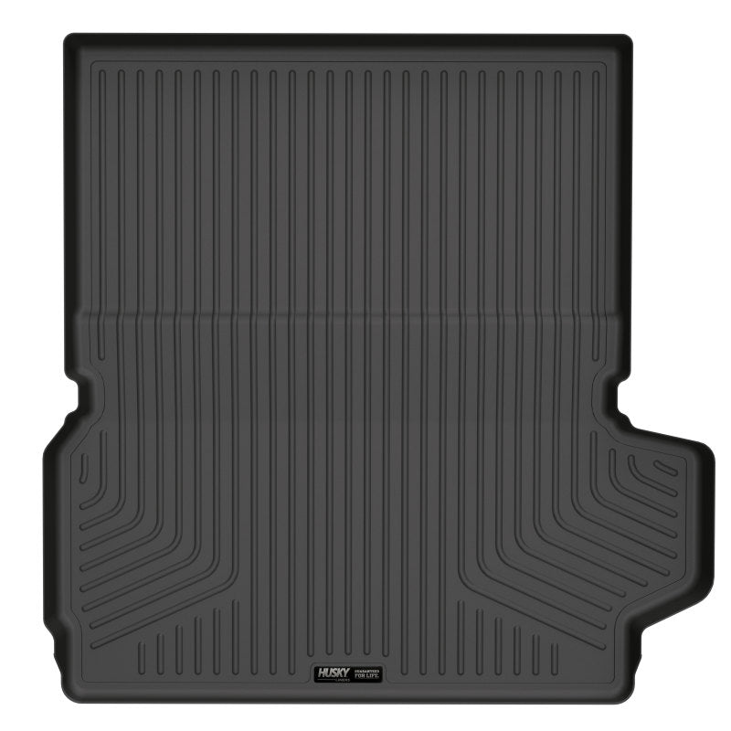 Husky Liners 21-22 Jeep Grand Cherokee L (Over Flat 3rd Row Seats) WeatherBeater Cargo Liner - Black 20671