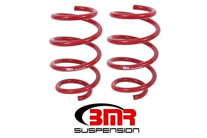 BMR 15-17 S550 Mustang Front Handling Version Lowering Springs - Red SP084R Main Image