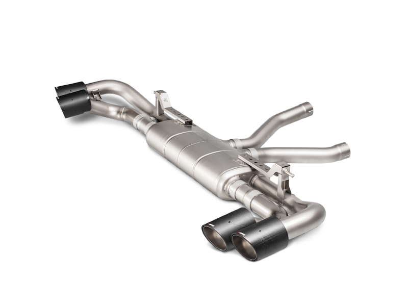 Akrapovic 15-17 Porsche Cayenne GTS (958 FL) Slip-On Line (Titanium) w/ Carbon Tips MTP-PO/TI/2H Main Image